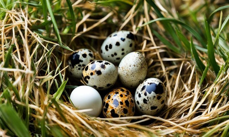 Quail eggs