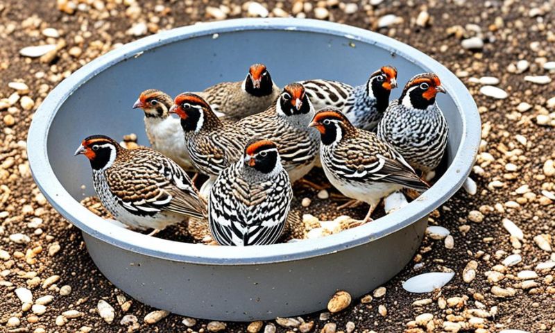 Preventing nutritional deficiencies in quails